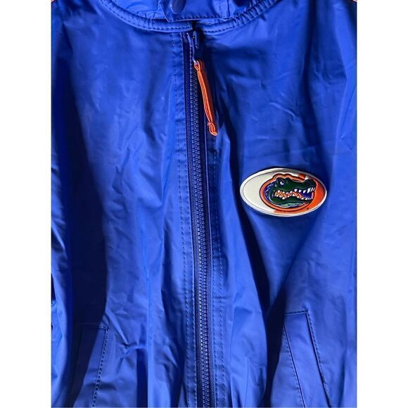 Officially Licensed Florida Gators Full Zip Heavy Hooded Fleece Lined Raincoat K - Picture 4 of 7